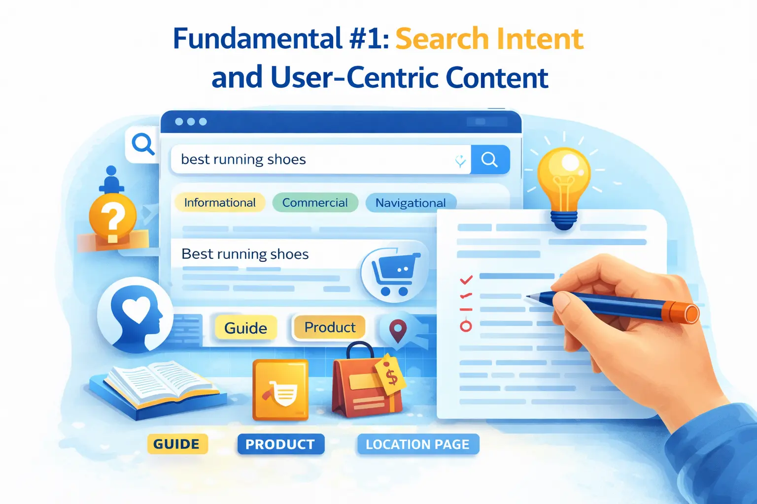 Fundamental of seo #1: Search intent and user centric content Fundamental of seo #1: Search intent and user centric content
