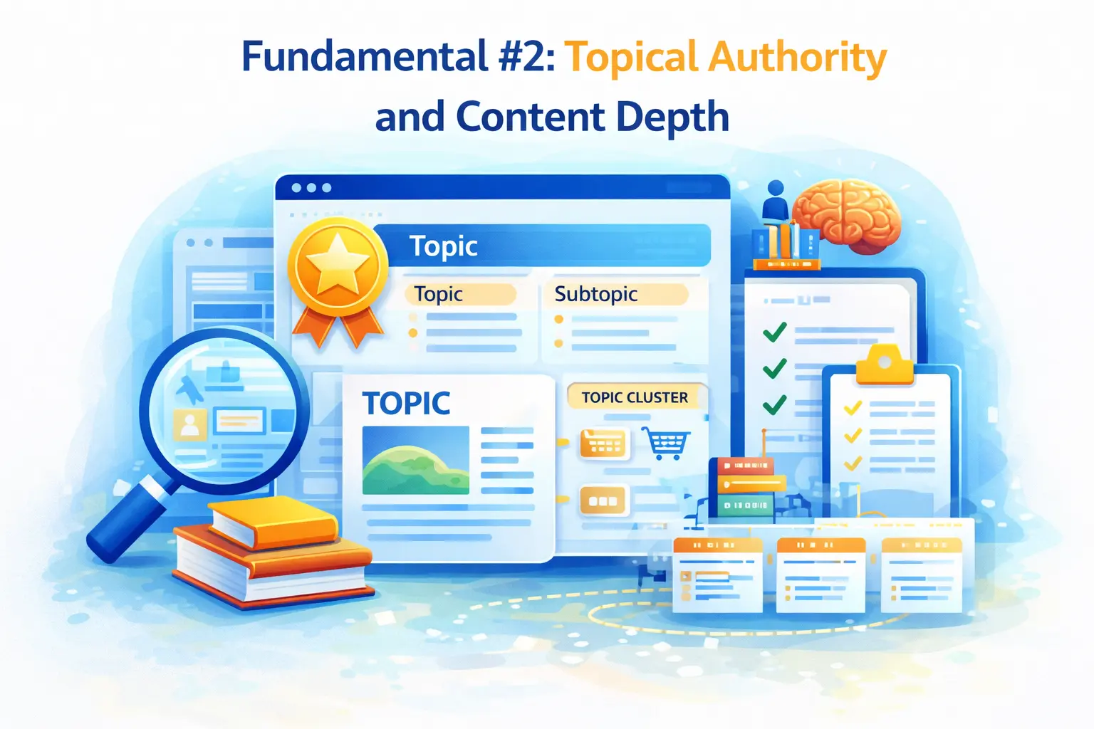 Fundamental of seo #2: Topical authority and content deptch Fundamental of seo #2: Topical authority and content deptch