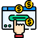 pay per click icon