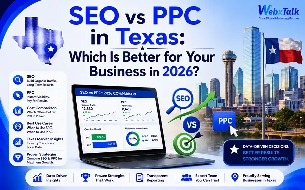 SEO vs PPC in Texas (2026): Which Strategy Wins for Your Business?