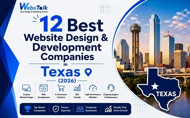 12 Best Website Design & Development Companies in Texas (2026)