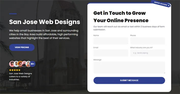 San Jose Web Designs