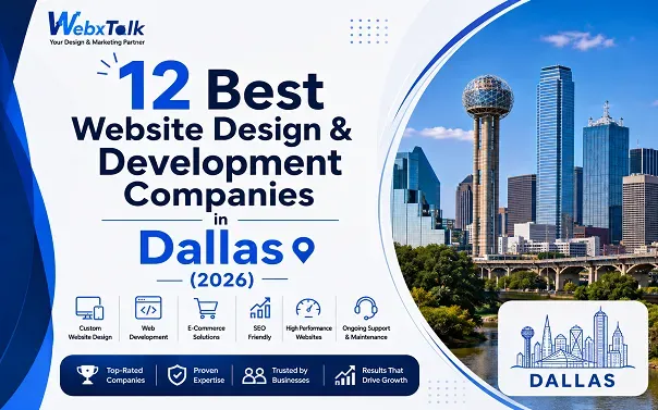 12 Best Website Design & Development Companies in Dallas (2026)