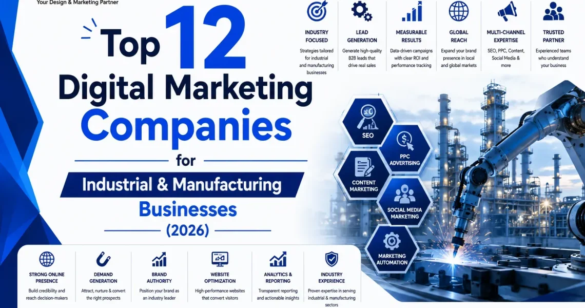top digital marketing companies for industrial and manufacturing