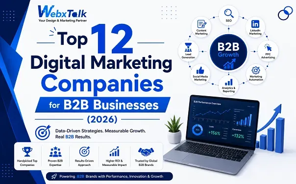 Top 12 Digital Marketing Companies for B2B Businesses (2026)