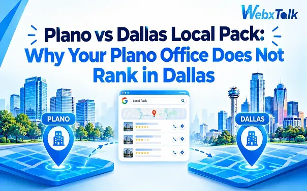 Plano vs Dallas Local Pack: Why Your Plano Office Does Not Rank in Dallas