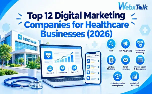 Top 12 Digital Marketing Companies for Healthcare Businesses (2026)