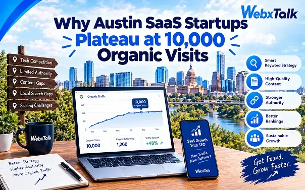 SaaS SEO Austin: Why Startups Plateau at 10k Visitors