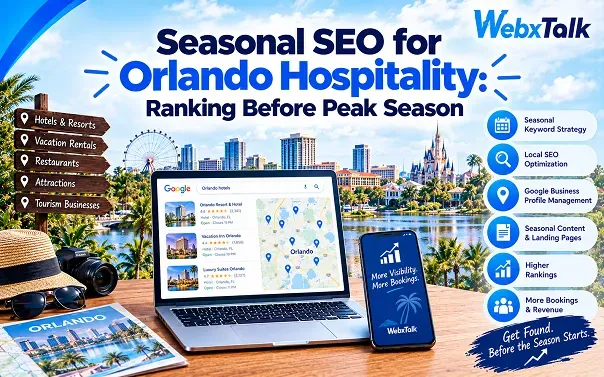 Orlando Hospitality SEO Campaign Banner